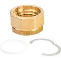 Комплект концевого фитинга Meibes Fixlock из латуни ВР DN 32, M46111FL