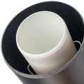 *SCA-8610-010111 STOUT Элемент дымохода конденсац. вертик. замык уч-ок с оголовком DN60/100 м/п  PP-PP, SCA-8610-010111