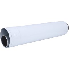 Труба Vaillant 0,5 м DN 60/100 белая, 303801
