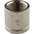Муфта TIEMME ВВ никелированная 3/4х3/4 для стальных труб резьбовой, 1500150