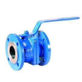 Кран шаровой фланцевый полнопроходной FAF Valve 1100 (FAF Valve 1220) Ду 032, Ру 16 с рукояткой, 1100032