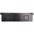 Внутрипольный конвектор STOUT SCN-1100 80х190х1400 (Решётка роликовая) правое подключение, SCN-1100-0819140