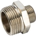 Ниппель НН STOUT переходной никелированный 3/4X3/8, SFT-0004-003438
