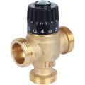 Термостатический смесительный клапан для систем отопления и ГВС STOUT 30-65°С KV 1,8, SVM-0125-186525