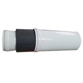 Удлинитель дымохода утепленный традиционный ROMMER D80(п-м), L1500 (газоход до 185 градусов), RCA-0080-801500