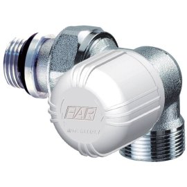 Трехосевой правый терморегулирующий вентиль FAR (Loctite) М24х19 / 1/2 FT 1636 C12, FT 1636 C12