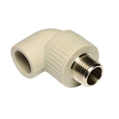 Колено Ekoplastik ППР с наруж. металл. резьбой 16x1/2x90°, SKOE01620X