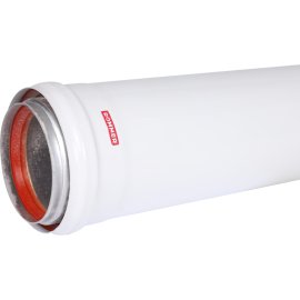 Удлинитель дымохода утепленный традиционный ROMMER D80(п-м), L2000 (газоход до 185 градусов), RCA-0080-802000