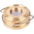 Клапан обратный осевой Tecofi Ду32 Ру16 межфланцевый из латуни, CA7441-0032