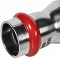 Муфта ROMMER переходная НПр-ВПр, 28х18, из нержавеющей стали прессовой, RSS-1020-002818
