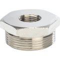 Футорка STOUT никелированная 1 1/4X1/2, SFT-0029-011412