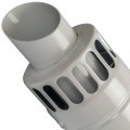 *SCA-6010-001001 STOUT Элемент дымохода DN60/100 фин.уч-ок 1000 мм для горизонт. прохода через стену с антиобмерз.оголовком, SCA-6010-001001