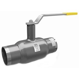 Кран шаровой LD Ду 150 Ру25 п/привар с редуктором, КШ.Ц.П.Р.150/125.025.Н/П.02
