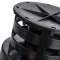 *SCA-8610-010111 STOUT Элемент дымохода конденсац. вертик. замык уч-ок с оголовком DN60/100 м/п  PP-PP, SCA-8610-010111