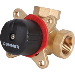 3-х ходовой смесительный клапан ROMMER 3/4  KVs 6,3, RVM-0003-006320
