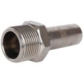 Вставка переходная НПр-НР ROMMER 18х3/4 из нержавеющей стали прессовой, RSS-0024-001834