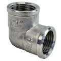 Угольник, латунь, внутренняя/внутренняя резьба 1/2х90°, никель, РТП
