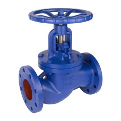 Вентиль запорный сальниковый РАШВОРК DN250 PN16, Ф/Ф, штурвал, 315-250-16