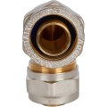 Угольник STOUT  90° 26х26 для металлопластиковых труб винтовой, SFS-0003-002626