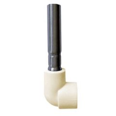 Подключение к радиатору угольник Ekoplastik ППР 20х90° 720мм, SKORP02090720