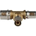 Тройник переходной STOUT 26х16х20 для металлопластиковых труб прессовой, SFP-0005-261620