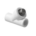 Фильтр сетчатый косой Pro Aqua d=20 PP-R В-В Белый, PA440008