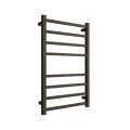 Полотенцесушитель STOUT электрический FORTE quadro 80*50 Черный матовый, SHQ-F2QQ-008050