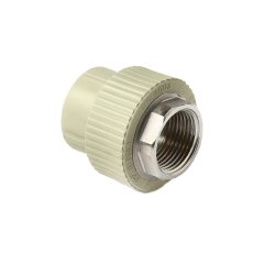 Муфта комбинированная Pro Aqua d=32-1 PP-R под ключ ВР Серая, PA22518PG