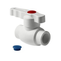 Шаровой кран Pro Aqua d= 40 PP-R Standard Белый, PA44014