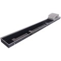 Внутрипольный конвектор STOUT SCQ-1100 75х240х2250 (Решётка роликовая) правое подключение, SCQ-1100-0724225