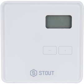 Проводной комнатный двухпозиционный регулятор STOUT ST-294v1, белый, STE-0101-029411