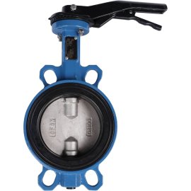 *VPI4449-02EP0100 Tecofi Затвор дисков.поворотный, корпус ковкий чугун, диск нж сталь VPI4449 Ду100 Ру16 EP, VPI4449-02EP0100