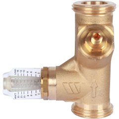 Вентиль балансировочный Watts НP SRV-AG15 с расходомером(1 ,2-16л/м), 10010138
