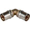 Угольник STOUT  90° 20х20 для металлопластиковых труб прессовой, SFP-0009-002020
