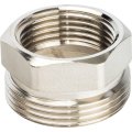 Разъемное соединение STOUT американка ВН никелированное, уплотнение под гайкой 1 o-ring кольцо, SFT-0041-000001