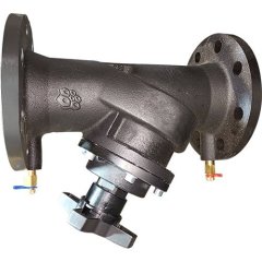 Клапан балансировочный РАШВОРК DN150 PN16 чугунный нерж. сталь/EPDM Ф/Ф, 347-150-16