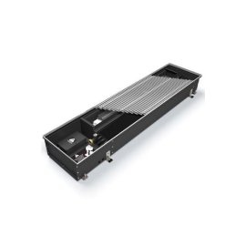 Внутрипольный конвектор VARMANN Qtherm HK 130х310х1250 (анодированный в натур. алюминий) правое подключение, QHK2 310.130.1250 RR U EV1