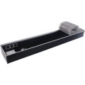 Внутрипольный конвектор STOUT SCN-1100 110х240х1200 (Решётка роликовая) правое подключение, SCN-1100-1124120