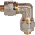 Угольник STOUT  90° 16х16 для металлопластиковых труб винтовой, SFS-0003-001616