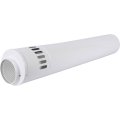 Горизонтальная коаксиальная труба Baxi с наконечником, диам. 110/160 мм, длина 1000 мм, НТ, KUG71413331-