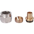 Фитинг компрессионный STOUT 16х2,0x1/2, SFC-0024-001620
