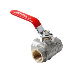 Кран шаровой полнопроходной трехходовой Pro Aqua D 3/4 ТИП T, ручка-рычаг, В-В-В, FWL57-F20-F20-F20x