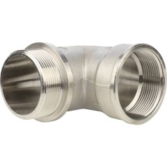 Угольник STOUT с упором НВ никелированный 2, SFT-0016-000002
