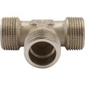 Тройник TIEMME НН никелированный 3/4 для стальных труб резьбовой, 1500334