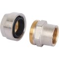 Фитинг Meibes резьбовой латунный Plus для стальных труб 3/4 х3/4 ВР, DVGW, F13092