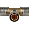 Тройник STOUT равнопроходный 32х32х32 для металлопластиковых труб прессовой, SFP-0006-323232