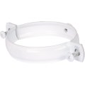 Крепление к стене металлическое белое ROMMER D80 (хомут), RCA-0080-020111