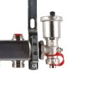 Коллектор из нержавеющей стали в сборе без расходомеров ROMMER 4 выхода, RMS-3210-000004