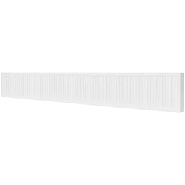 Стальной панельный радиатор ROMMER Compact 22/400/2600 боковое подключение, RRS-2010-224260