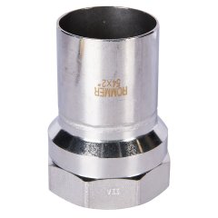 Вставка переходная НПр-ВР ROMMER 54х2 из нержавеющей стали прессовой, RSS-0023-000542
